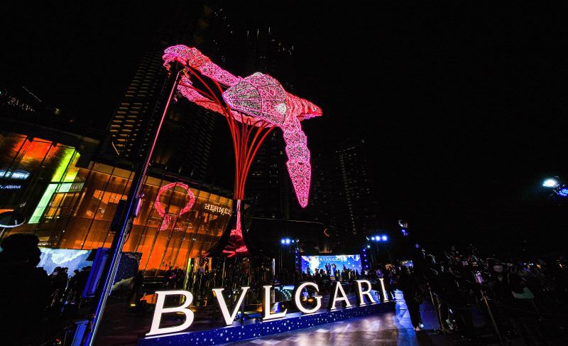 อินเด็กซ์ ครีเอทีฟ วิลเลจ มีความยินดีกับความสำเร็จของงาน BVLGARI Serpenti Light Up ครั้งแรกในประเทศไทย